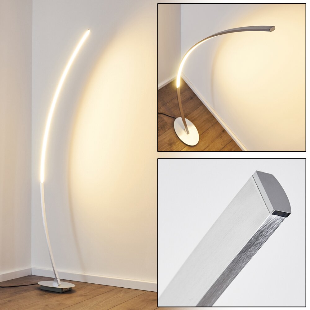 Lampadaire Antares LED Chrome, 1 lumière main product photo