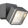 Applique murale d\'extérieur Globo LED Anthracite, 1 lumière