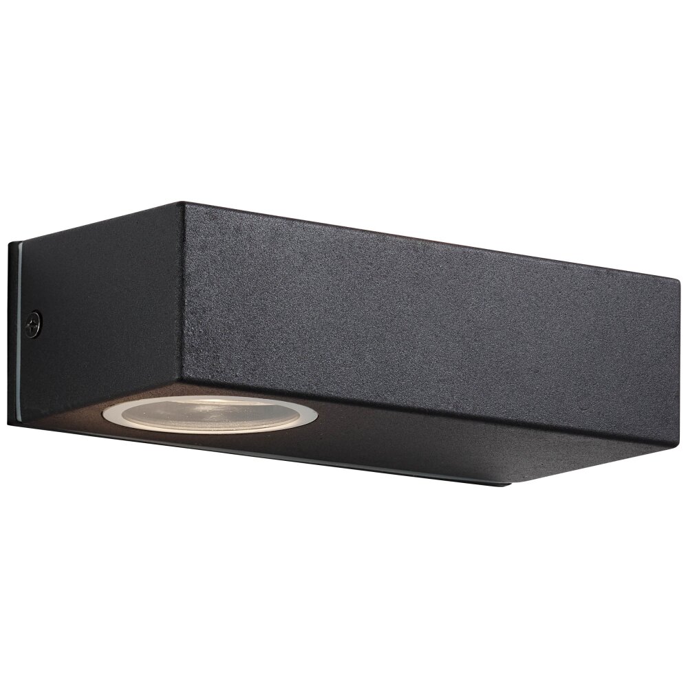 Applique murale Brilliant Abbot LED Anthracite, 2 lumières main product photo