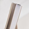Plafonnier Aranu LED Nickel mat, 4 lumières