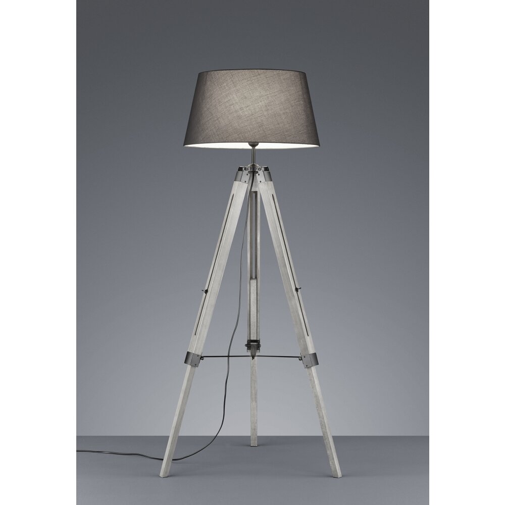 Lampadaire Reality TRIPOD Gris, 1 lumière main product photo