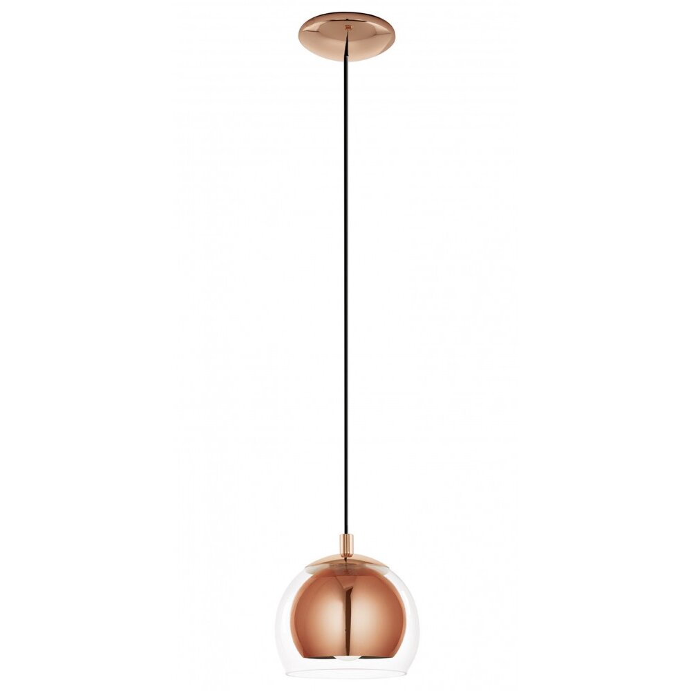 Lampe suspendue Eglo ROCAMAR Cuivre, 1 lumière main product photo