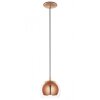 Lampe suspendue Eglo ROCAMAR Cuivre, 1 lumière