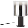 Lampe de table Brilliant Beth Noir, 1 lumière