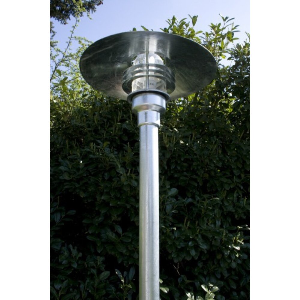Réverbère Nordlux Vejers Transparent, Zingué, 1 lumière main product photo