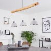Suspension Ambri Nickel mat, 3 lumières