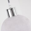 Suspension Ambri Nickel mat, 3 lumières