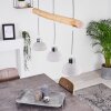 Suspension Ambri Nickel mat, 3 lumières