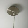 Suspension Ideallux LUCE Chrome, Acier inoxydable, 1 lumière