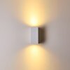 Applique murale d'extérieur Nordborg LED Blanc, 2 lumières