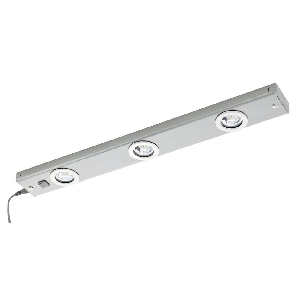 Lampe à encastrer Eglo KOB LED Nickel mat, 3 lumières main product photo