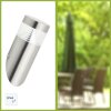 Applique murale d'extérieur Brilliant Avon LED Acier inoxydable, 1 lumière