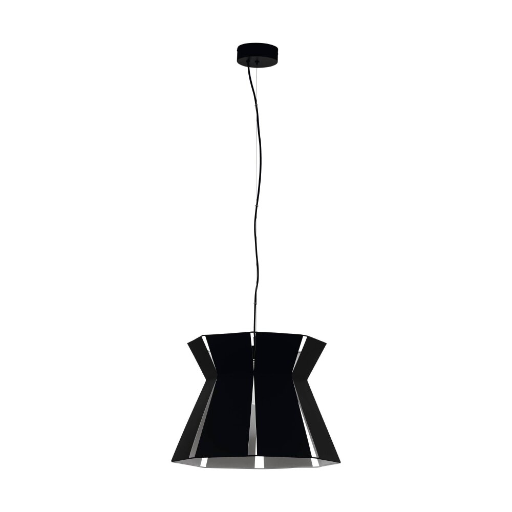 Suspension Eglo VALECROSIA Noir, Blanc, 1 lumière main product photo
