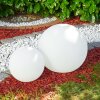 Set de boules lumineuses Arslev Blanc, 2 lumières