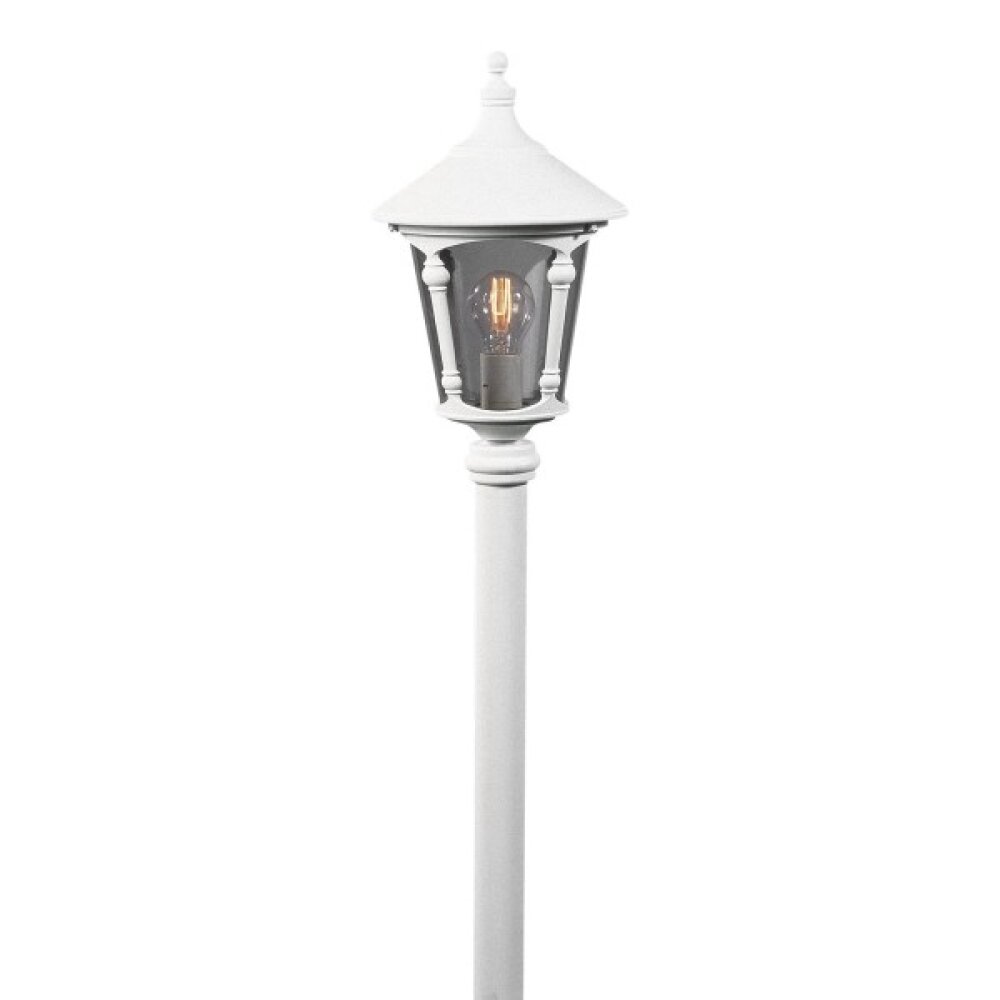 Lampadaire extérieur Konstsmide Virgo Blanc, 1 lumière main product photo