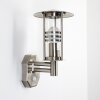 Applique murale FORLI Acier inoxydable, 1 lumière, Détecteur de mouvement