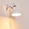 Lampe à pince Stranderott Blanc, 1 lumière