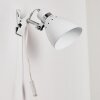 Lampe à pince Stranderott Blanc, 1 lumière
