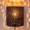 Lampe à poser Liared Noir, 1 lumière