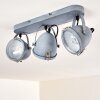 Plafonnier Butikon Gris, 3 lumières