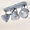 Plafonnier Butikon Gris, 3 lumières