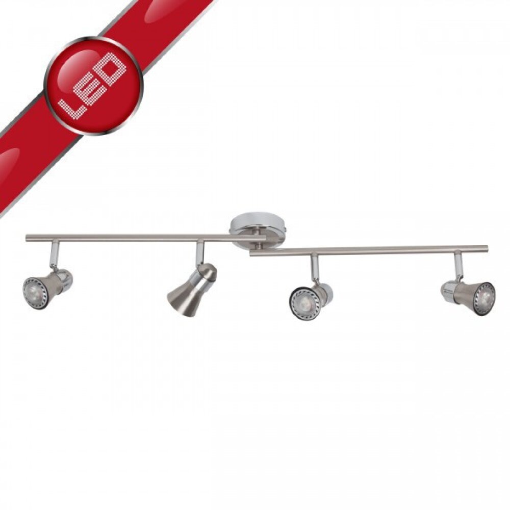 Barre de spots Brilliant Sanny Fer, 4 lumières main product photo