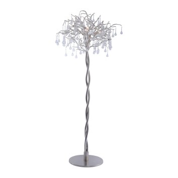 ICICLE Lampadaire, Lampadaire Luminaires Paul Neuhaus Acier inoxydable, 5 lumières