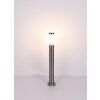 Borne lumineuse Globo BOSTON Acier inoxydable, 1 lumière