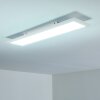 Plafonnier Salmi LED Blanc, 1 lumière, Télécommandes