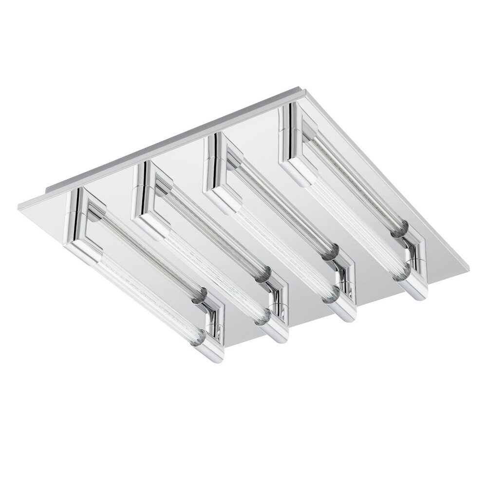 Plafonnier Eglo VELARDE LED Chrome, 4 lumières main product photo