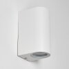 Applique murale d'extérieur Nordborg LED Blanc, 2 lumières
