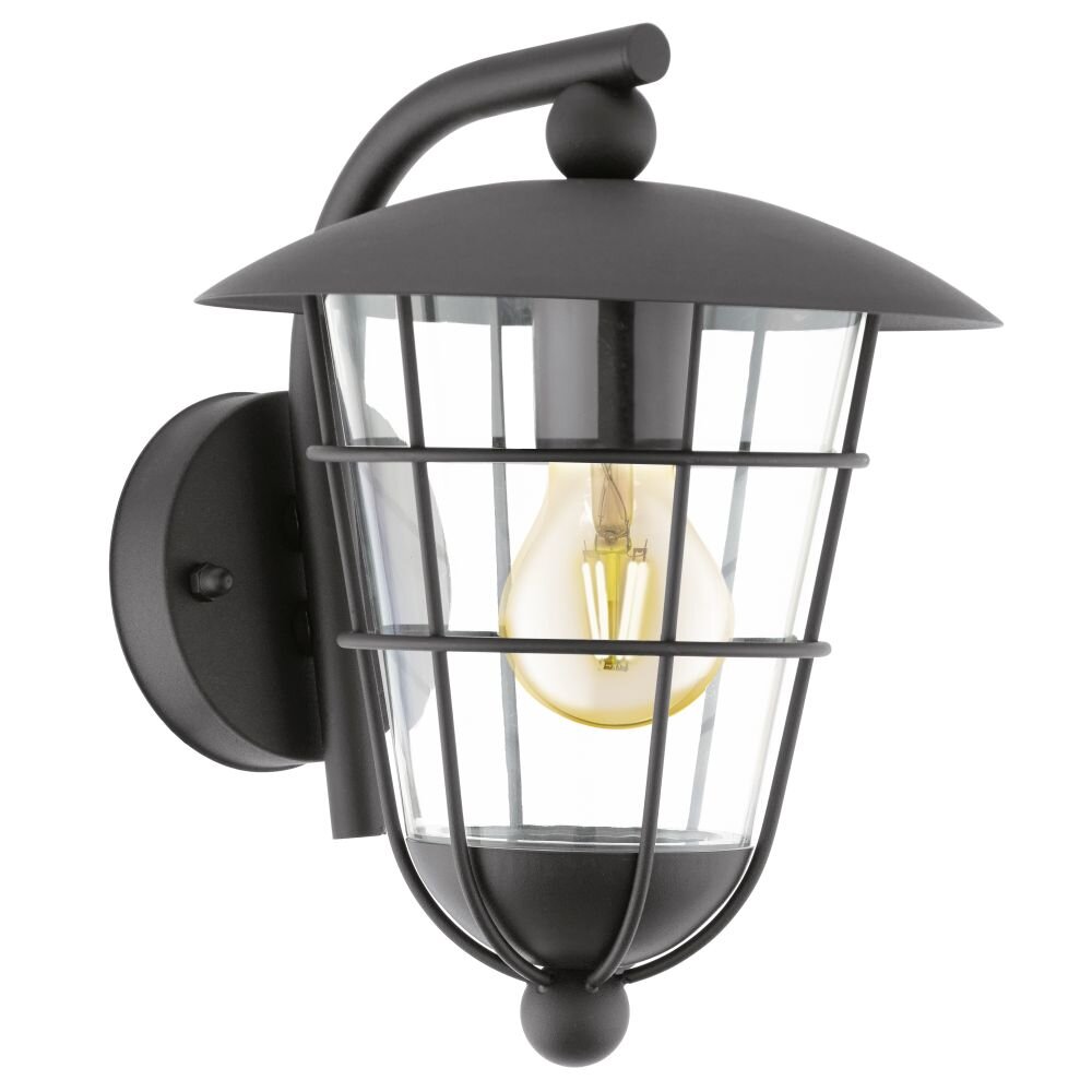 Applique murale Eglo PULFERO Noir, 1 lumière main product photo