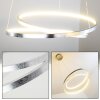 Suspension Stalon LED Argenté, 1 lumière