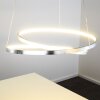 Suspension Stalon LED Argenté, 1 lumière