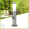 Chorus Luminaire extérieur, Borne lumineuse Luminaires Brilliant couleur acier inoxydable, 1 lumière
