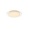 Plafonnier Globo Optima LED Blanc, 1 lumière, Télécommandes