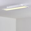Plafonnier Salmi LED Blanc, 1 lumière