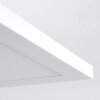 Plafonnier Salmi LED Blanc, 1 lumière