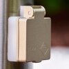 Borne d'éclairage Tunes Acier inoxydable, 1 lumière, Détecteur de mouvement