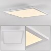 Plafonnier Salmi LED Blanc, 1 lumière