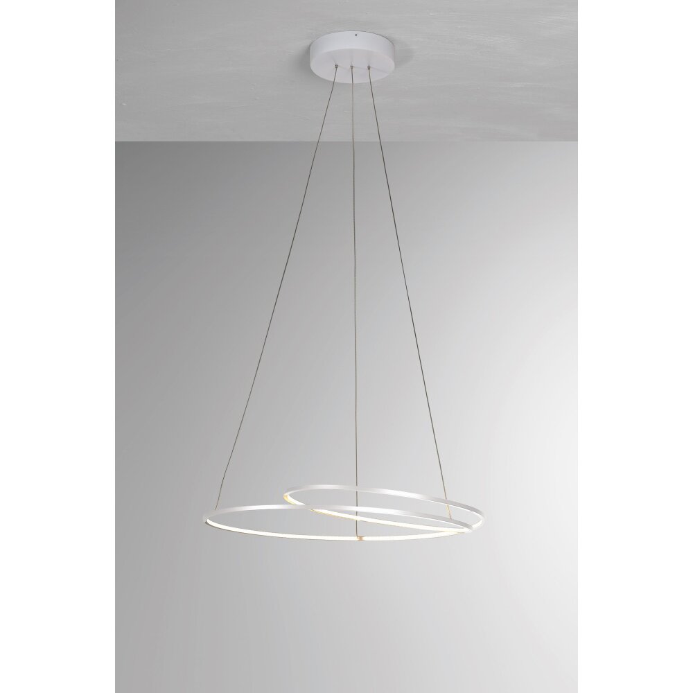 Suspension BOPP AT LED Blanc, 1 lumière main product photo