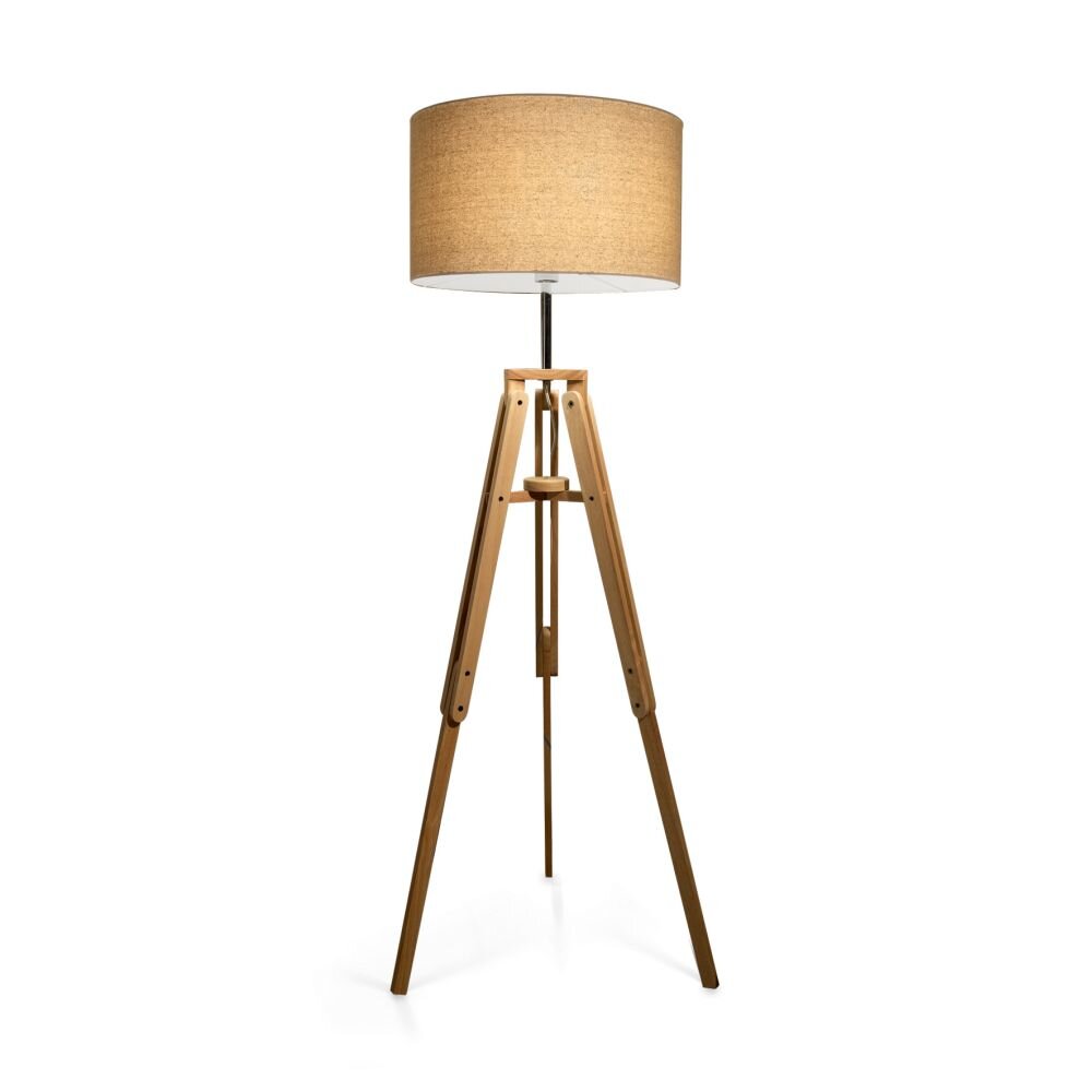 Lampadaire Ideal Lux KLIMT Bois clair, 1 lumière main product photo