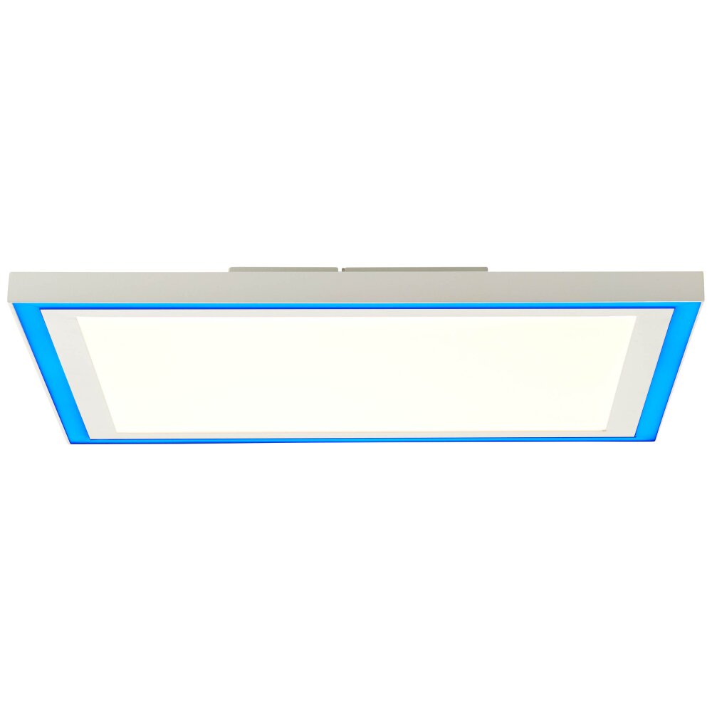 Panneau encastrable Brilliant Lanette LED Blanc, 1 lumière, Télécommandes, Changeur de couleurs main product photo