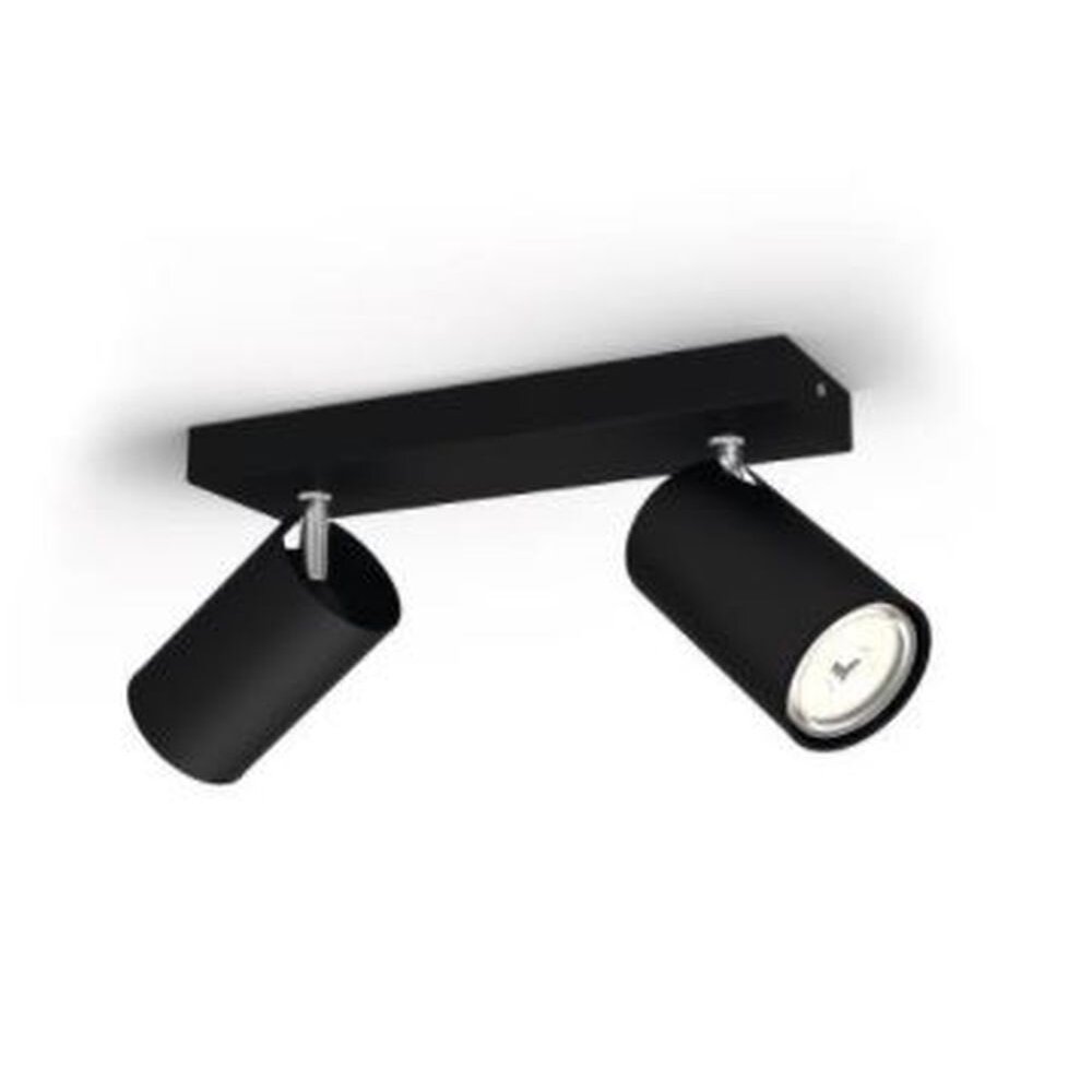Plafonnier Philips Kosipo Noir, 2 lumières main product photo