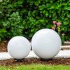 Set de boules lumineuses Miau Blanc, 2 lumières