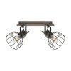 Spot de plafond EGLO SAMBATELLO Brun, Argenté, 2 lumières