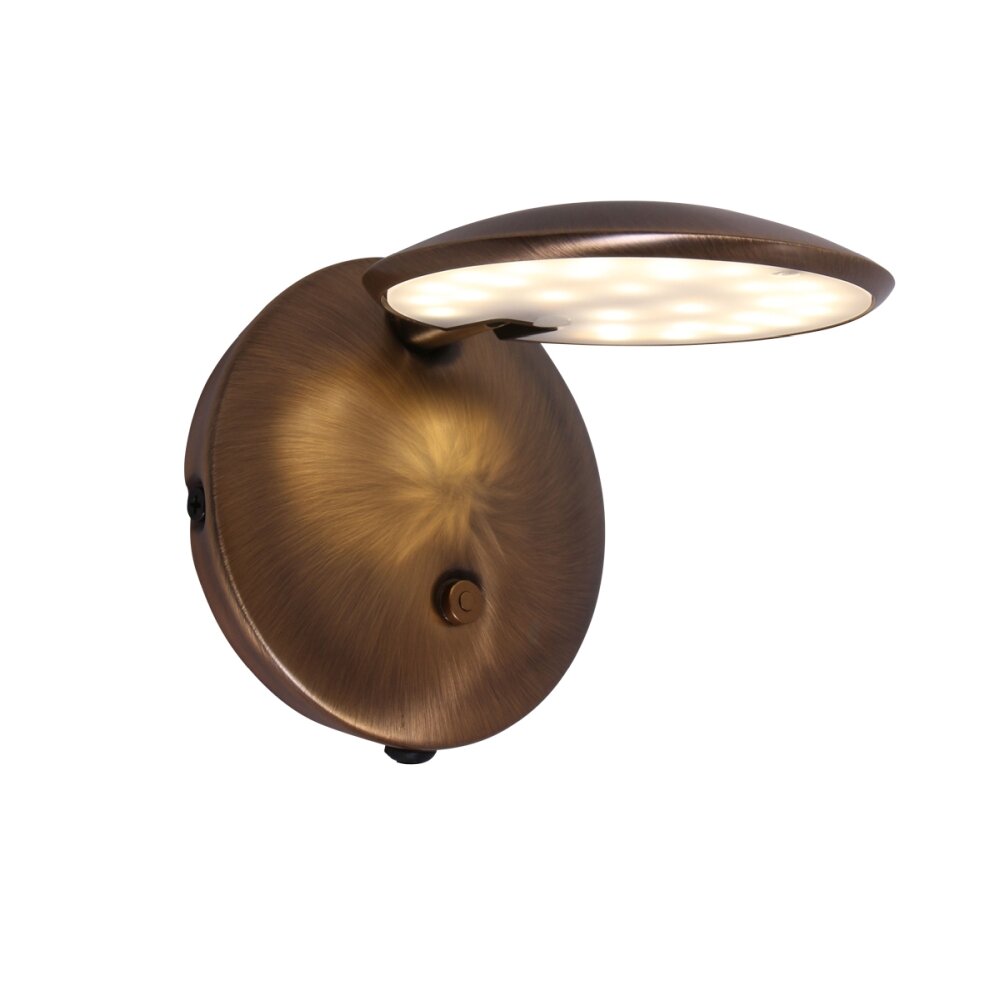 Applique murale Steinhauer Zenith LED Bronze, 1 lumière main product photo
