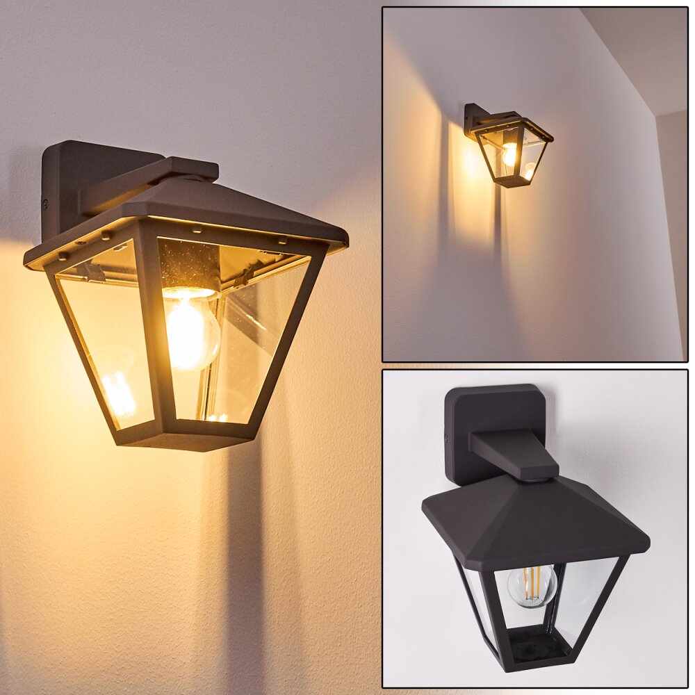 Applique murale d'extérieur Malmberget Anthracite, 1 lumière main product photo