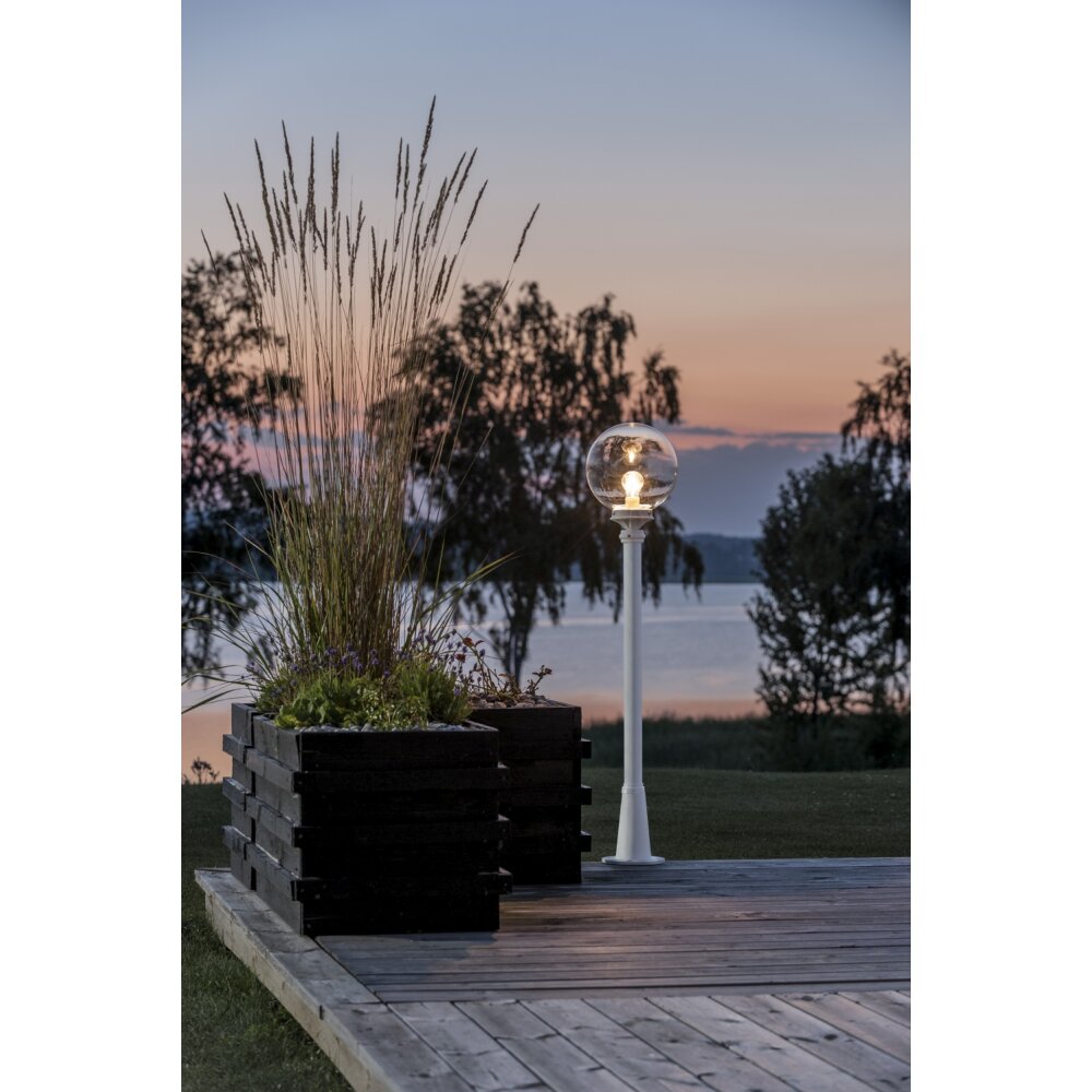 Borne lumineuse Konstsmide Orion Blanc, 1 lumière main product photo