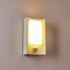 Applique murale d'extérieur Nordkapp LED Blanc, 1 lumière, Détecteur de mouvement